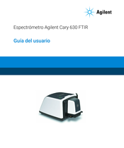 Agilent Technologies Cary 630 FTIR Guia Del Usuario