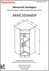 K1 kappesberg ARMC105AMDP Instrucciones De Montaje