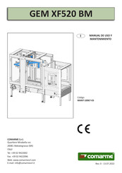 comarme GEM XF520 BM Manual De Uso Y Mantenimiento