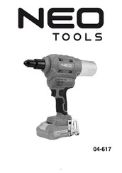 NEO TOOLS 04-617 Manual Del Usuario