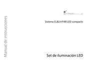 Stairville Sistema CLB2.4 PAR LED compacto Manual De Instrucciones