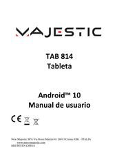 Majestic TAB 814 Manual De Usuario