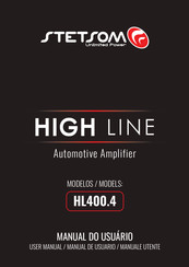 StetSom HIGH LINE HL400.4 Manual De Usuario