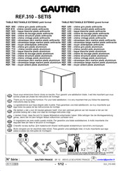 Gautier SETIS V45 Instrucciones De Montaje