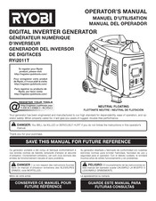 Ryobi RYi2011T Manual Del Operador