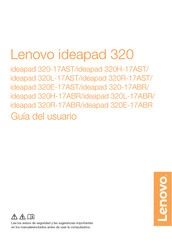 Lenovo ideapad 320E-17ABR Guia Del Usuario