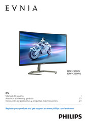 Philips Evnia 32M1C5500VL/75 Manual De Usuario