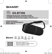 Sharp GX-BT290 Manual De Funcionamiento