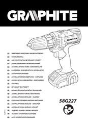 GRAPHITE 58G227 Instrucciones De Uso