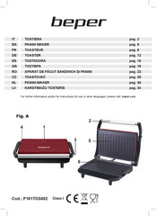 Beper P101TOS002 Manual De Instrucciones