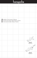 Hansgrohe Focus E 04365820 Instrucciones De Montaje / Manejo / Garantía