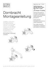 Dornbracht 24 510 360 Serie Instrucciones De Montaje