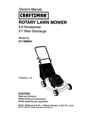 Craftsman 917.388650 Manual Del Usuario