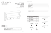 Allen + Roth 3592134 Hoja De Instrucciones