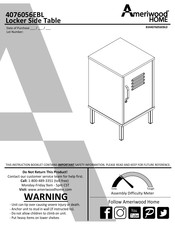 Ameriwood HOME 4076056EBL Instrucciones De Montaje