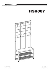 Songmics VASAGLE HSR087 Manual Del Usuario