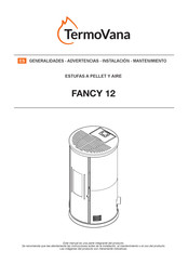 TermoVana FANCY 12 Manual Del Usuario