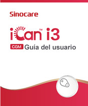 Sinocare iCan i3 CGM Guia Del Usuario