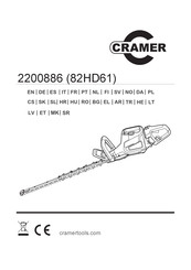 Cramer 2200886 Manual Del Usuario