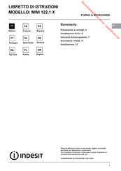 Hotpoint Ariston MWI 122.1 X Manual De Instrucciones