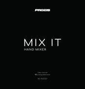 PROZIS MIX IT Manual Del Usuario