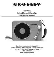 Crosley CR3029A Manual De Instrucciones