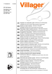 Villager FALCON 4111 H Manual De Instrucciones