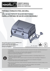 Nexgrill 820-0007GE Manual Del Propietário