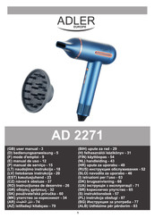 Adler europe AD 2271 Manual De Uso