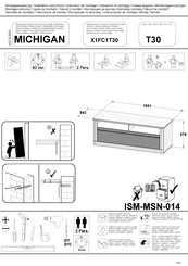 XONOX MICHIGAN X1FC1T30 Instrucciones De Montaje