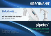 Hirschmann pipetus Instrucciones De Manejo