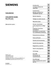 Siemens SINUMERIK 828D Manual Del Usuario