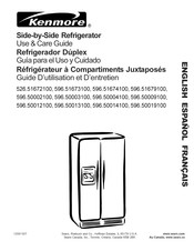 Sears Kenmore 596.50009100 Guía Para El Uso Y Cuidado