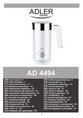 Adler europe AD 4494 Manual De Uso