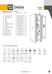 Delos DEC01 Manual Del Usuario