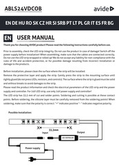 avide ABLS24VDCOB Manual De Usuario