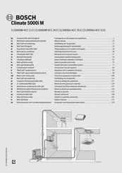 Bosch Climate CL5000iU 4CC 35 E Manual De Servicio Para El Usuario