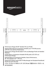 Amazon Basics Performance B07QDZN8VR Manual Del Usuario