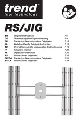 TREND RS/JIG Instrucciones Originales