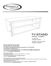 Pinnacle Design TV46101 Instrucciones De Montaje