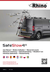 RHINO SafeStow4 Manual Del Usuario