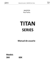 ADINA TITAN Serie Manual De Usuario