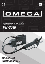 Omega PB-3640 Manual De Instrucciones