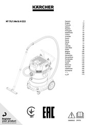 Kärcher NT 75/1 Me Ec H Z22 Manual Del Usuario