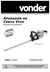 vonder IACV 1845B Manual De Instrucciones