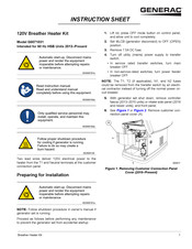 Generac G0071031 Hoja De Instrucciones