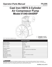 Powermate 040-0445RP Manual Del Operador