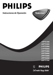 Philips 14PT618A Instrucciones De Operación