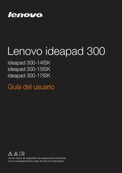 Lenovo ideapad 300-17ISK Guia Del Usuario