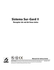 Sur-Gard SG-System II Manual De Instrucciones